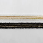 Textile à la maison   Ruban métallique de dentelle de crochet de la frange 2cm