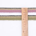 Équilibre de ourlage en nylon pelucheux de tresse de crochet de la ganse métallique 2CM