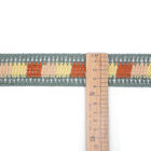 Équilibre de ruban de dentelle du coton 40mm de tresse d'Oeko-Tex 100