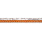 KJ20015 équilibre blanc en cuir de crochet de la paillette 1.5cm