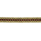 Bordures et équilibres d'or métalliques de crochet de KJ20018 1.5cm