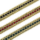 Bordures et équilibres d'or métalliques de crochet de KJ20018 1.5cm