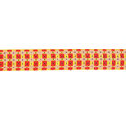 4cm Dots Polyester Jacquard Ribbon Trim coloré multi