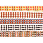 4cm Dots Polyester Jacquard Ribbon Trim coloré multi