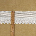 Équilibre de dentelle de broderie du coton 10cm de polyester de vêtement