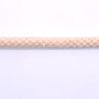 ruban étroit de tricotage plat de corde 6mm tressée de polyester de 4mm 5mm