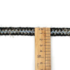 Le crochet adapté aux besoins du client de polyester de 2cm a tressé le décor métallique d'équilibre