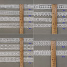 Type creux unité de tissu de yard d'équilibre de dentelle de broderie de polyester